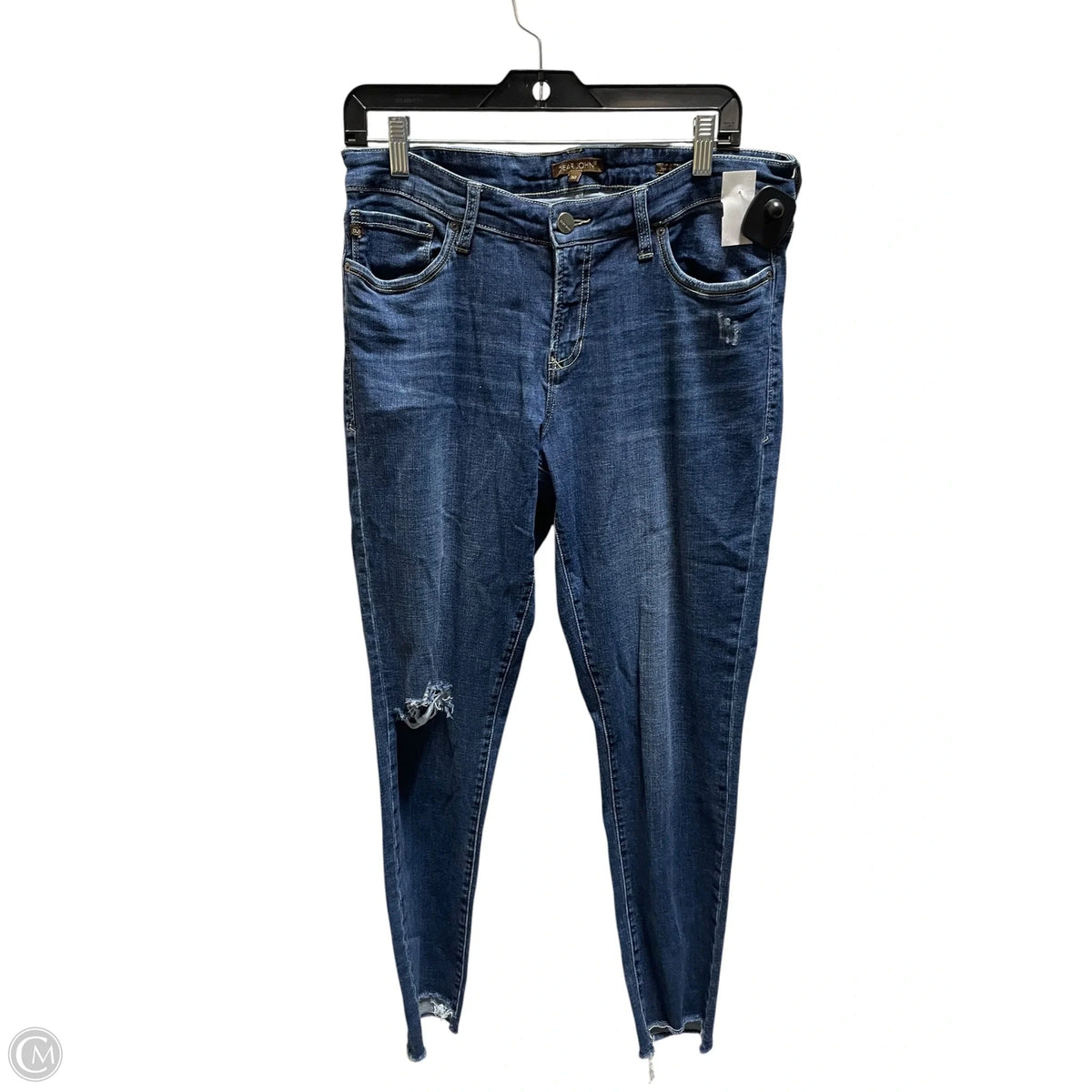 Jeans Skinny By Dear John In Blue Denim, Size: 10