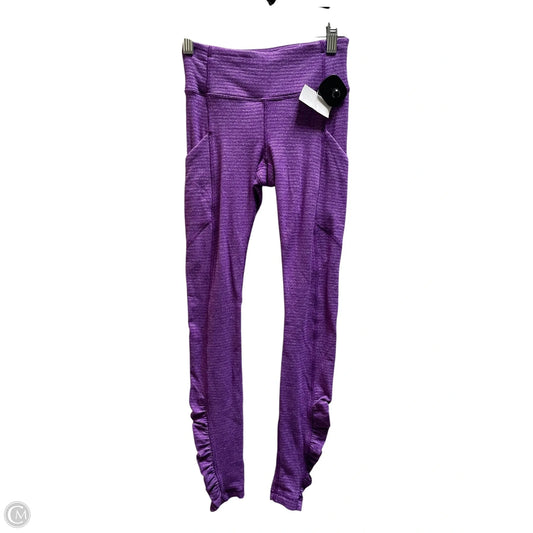 Athletic Leggings By Lululemon In Purple, Size: 2