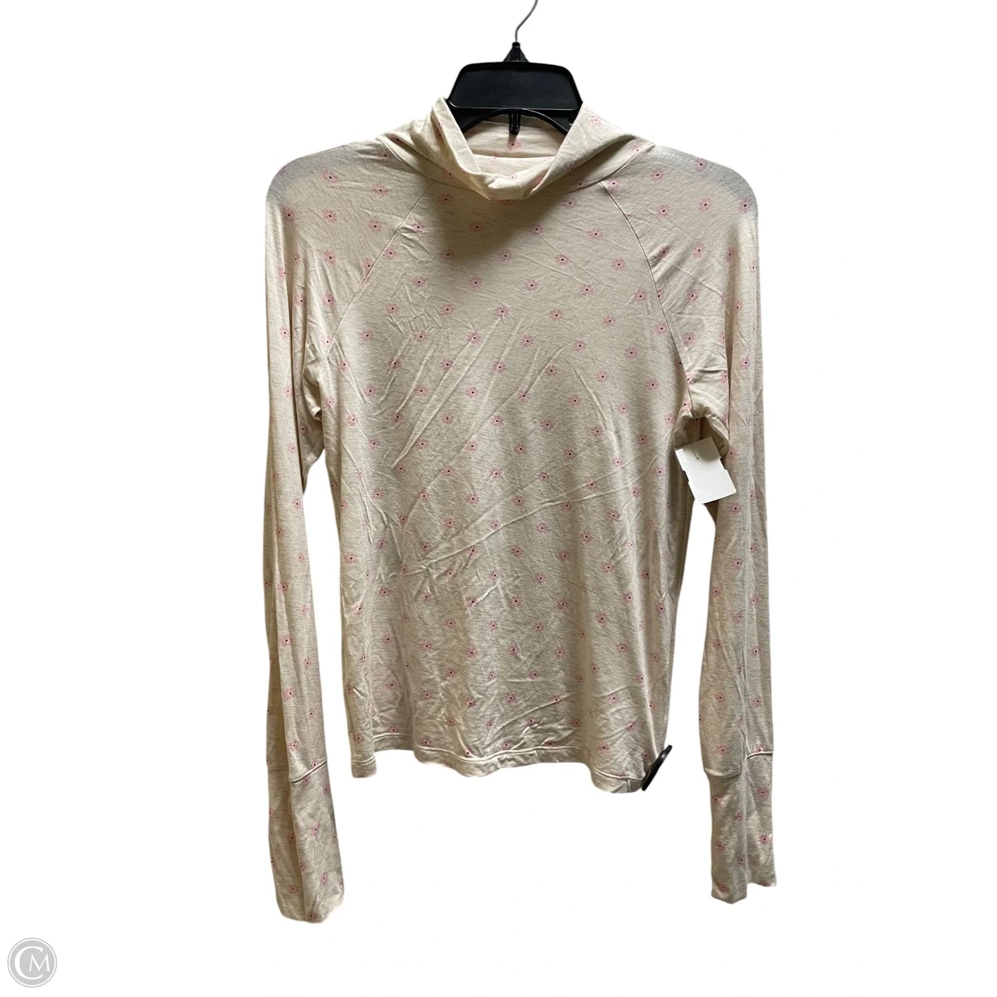 Top Long Sleeve Basic By Aerie In Cream, Size: M