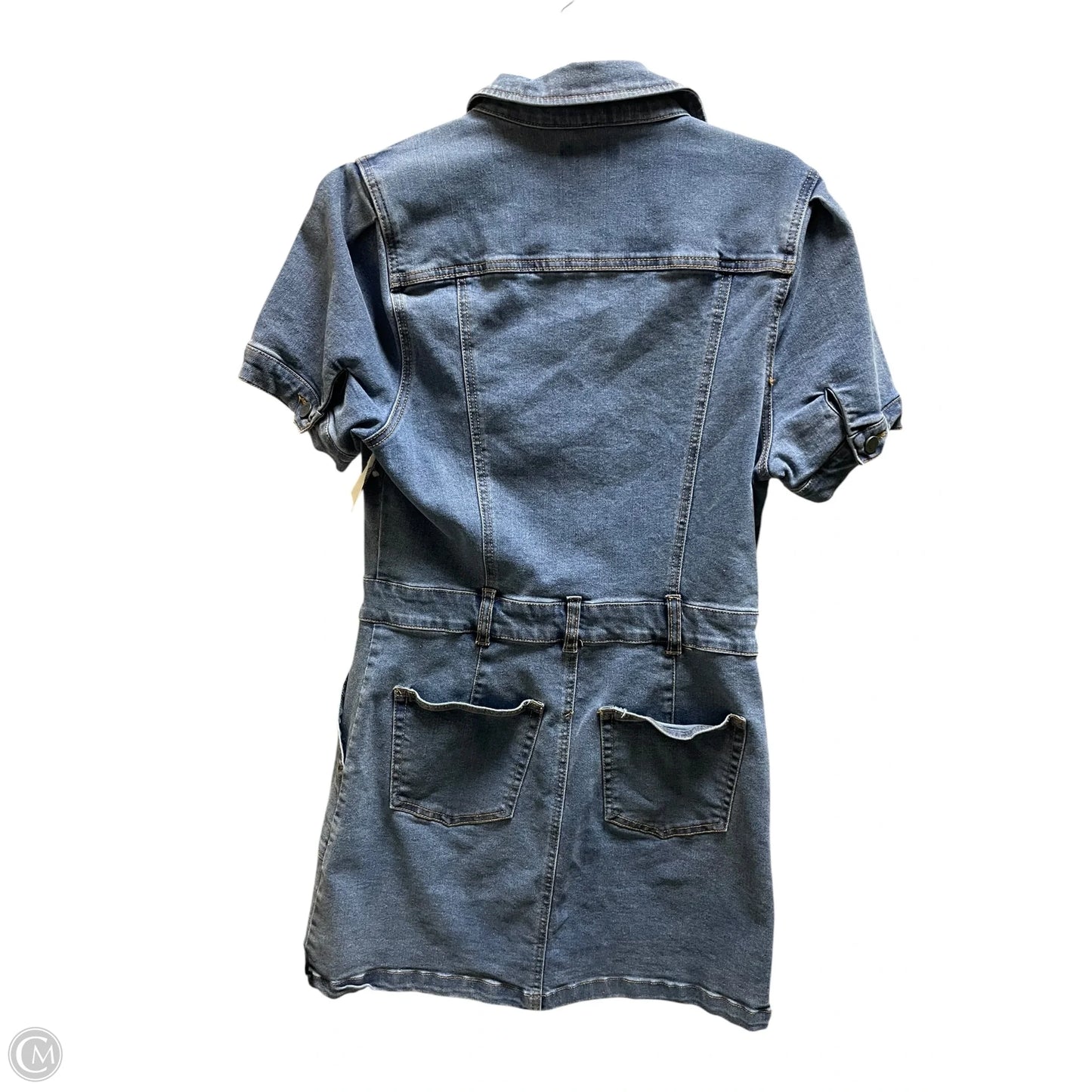 Dress Casual Short By Habitual In Blue Denim, Size: M