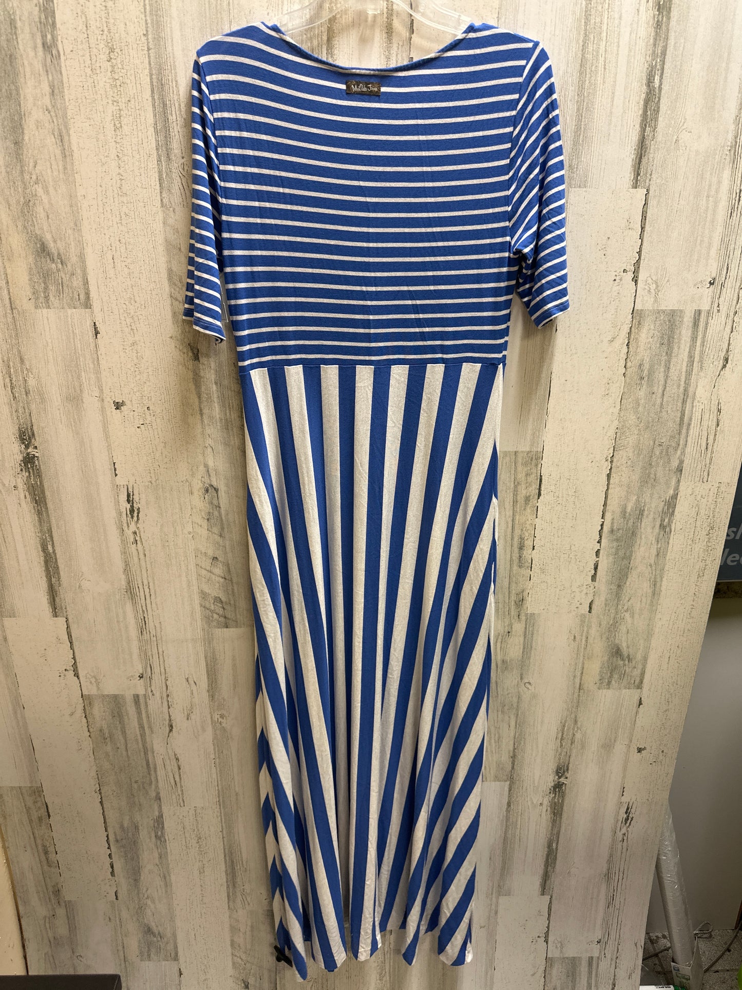 Blue Dress Casual Maxi Matilda Jane, Size M