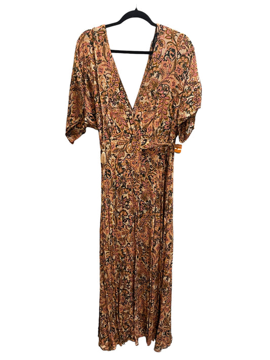 Dress Casual Maxi By Vici In Orange, Size: M