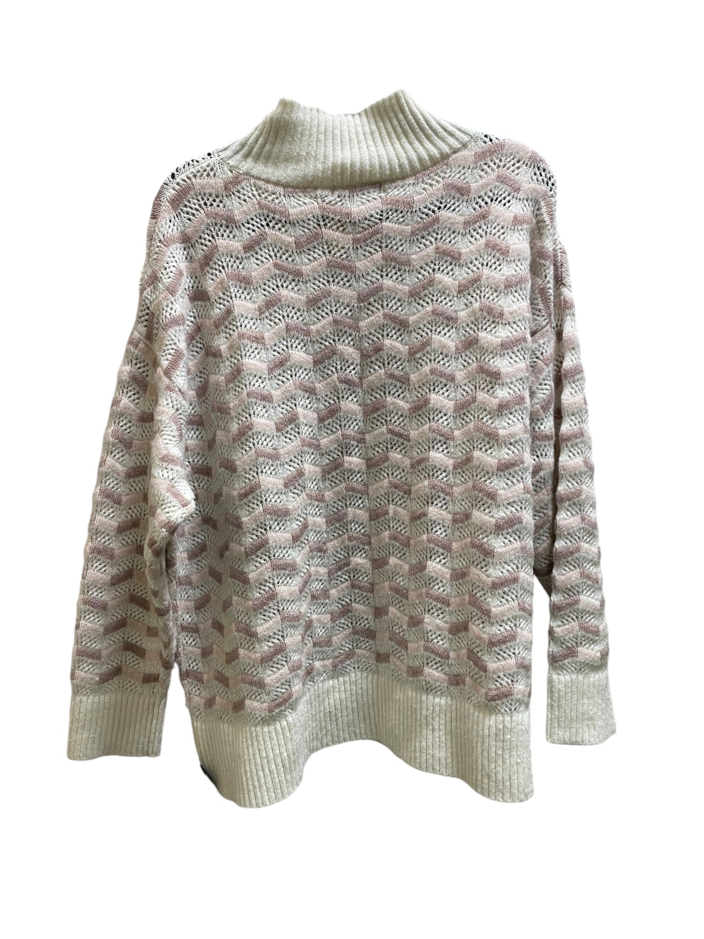 Sweater By Liz Claiborne In Pink, Size: 2x