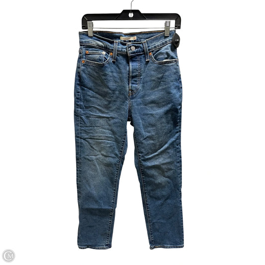 Jeans Skinny By Levis In Blue Denim, Size: 6