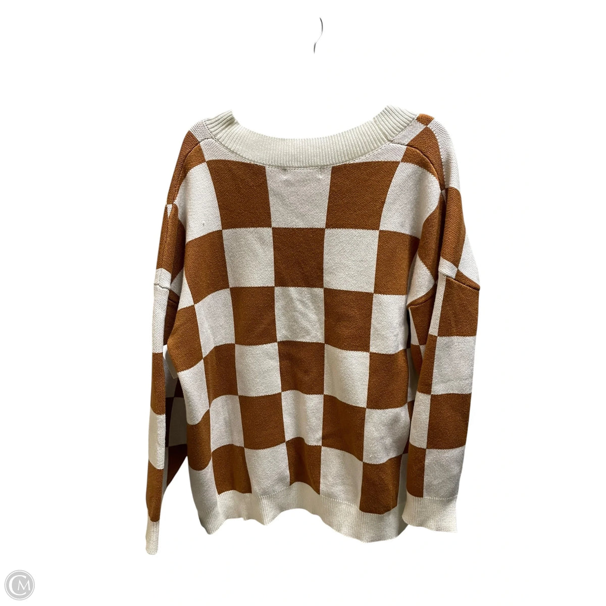 Sweater Cardigan By Dokotoo In Brown, Size: 2x