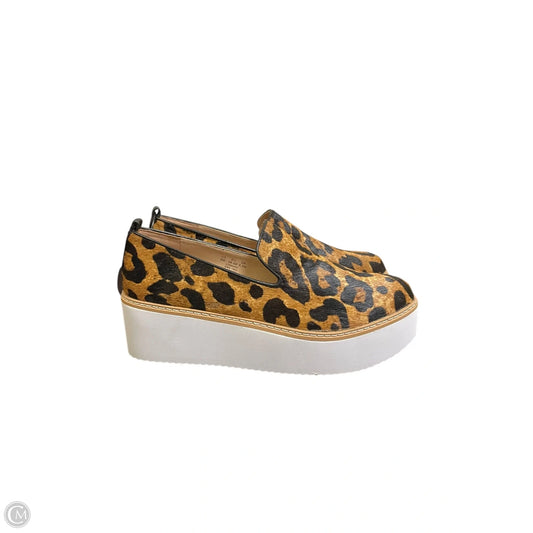 Shoes Flats By Dkny In Animal Print, Size: 8