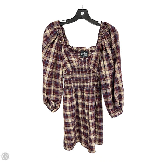 Dress Casual Short By Angie In Purple, Size: S