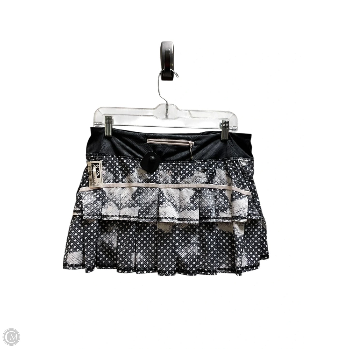 Athletic Skirt By Lululemon In Black, Size: 8