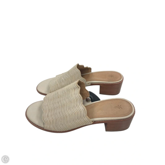 Shoes Designer By Frye In Tan, Size: 8.5