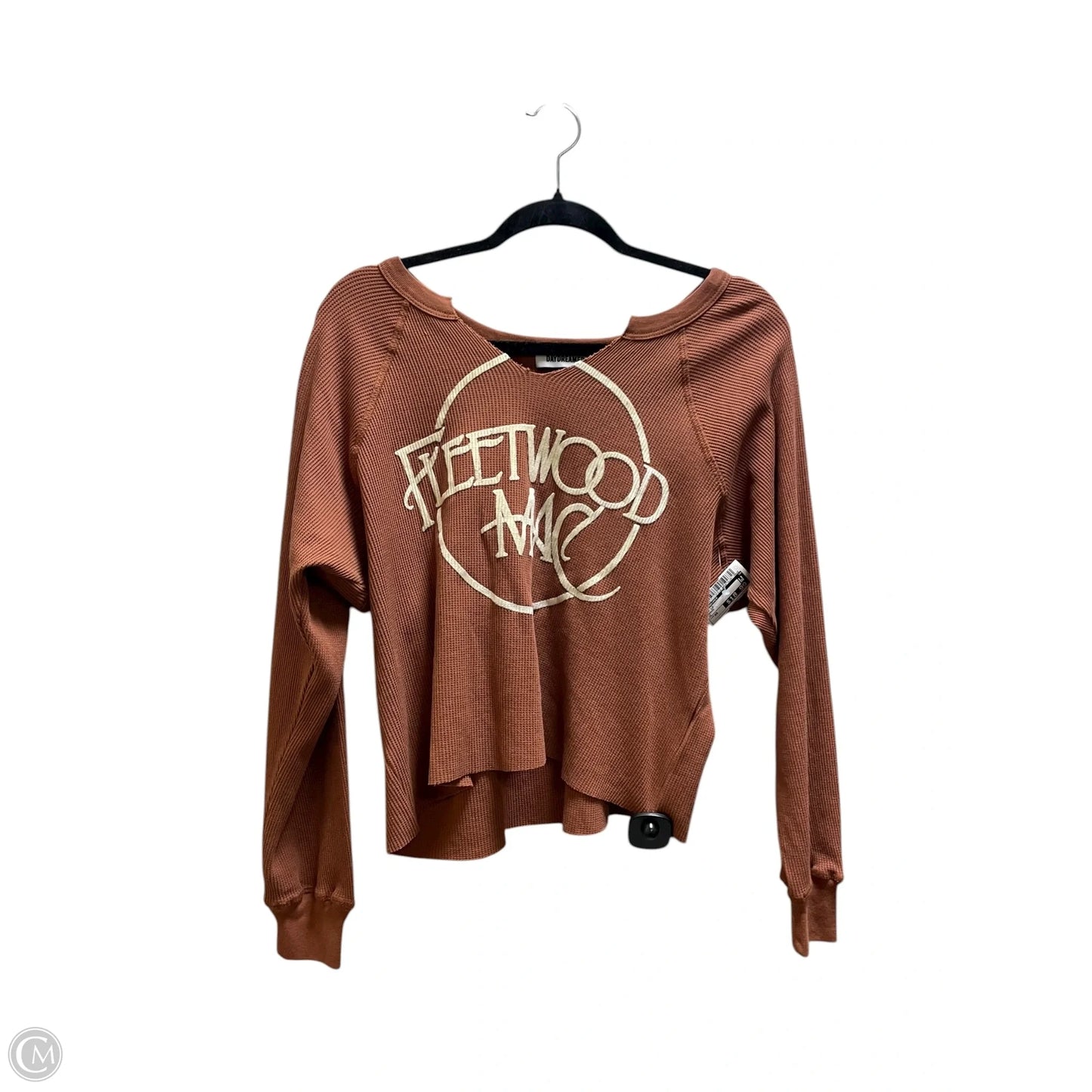 Top Long Sleeve By Daydreamer In Orange, Size: Xs