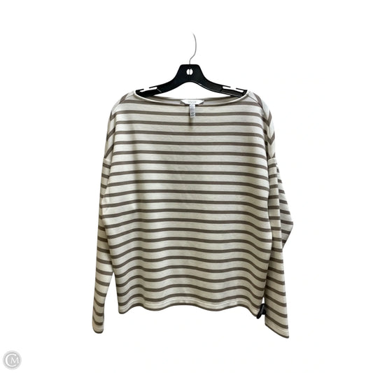 Top Long Sleeve By Spanx In Tan, Size: S
