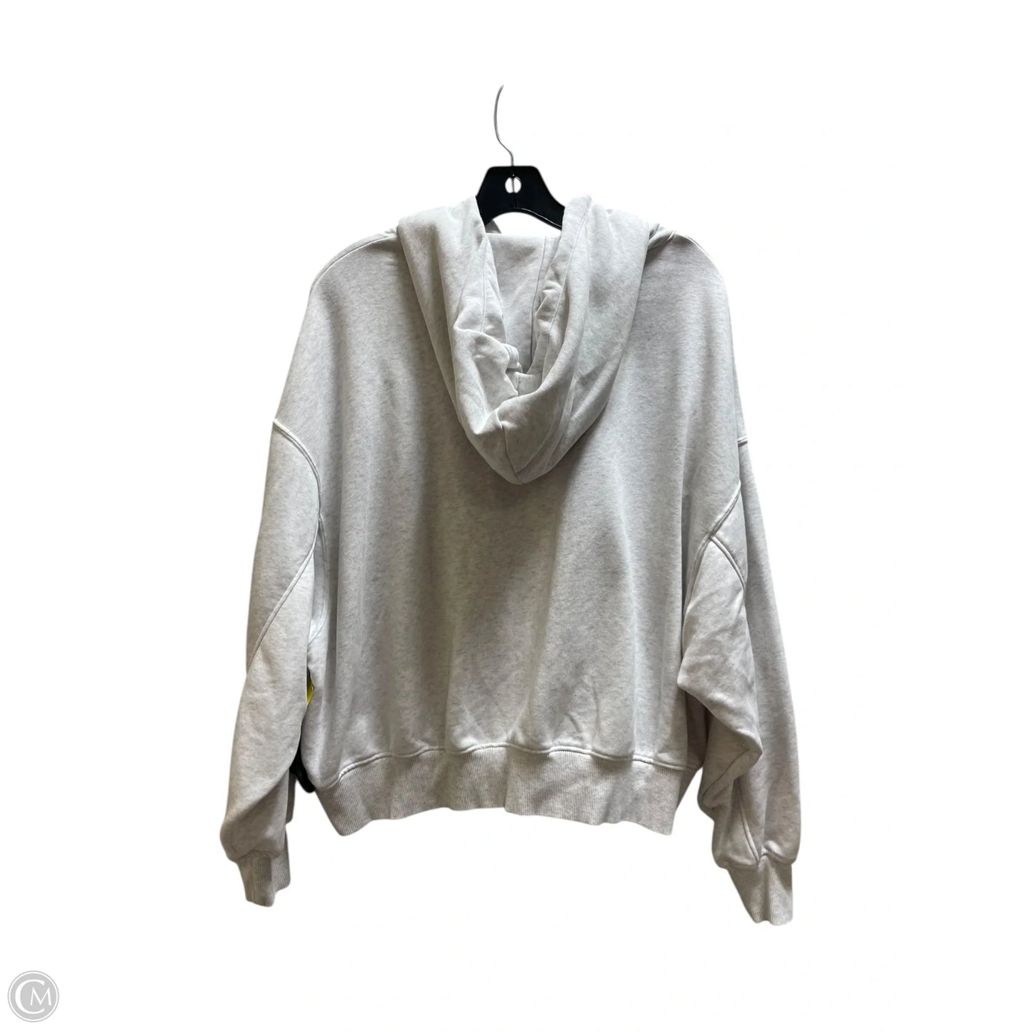 Athletic Sweatshirt Hoodie By Nike Apparel In Grey, Size: Xs