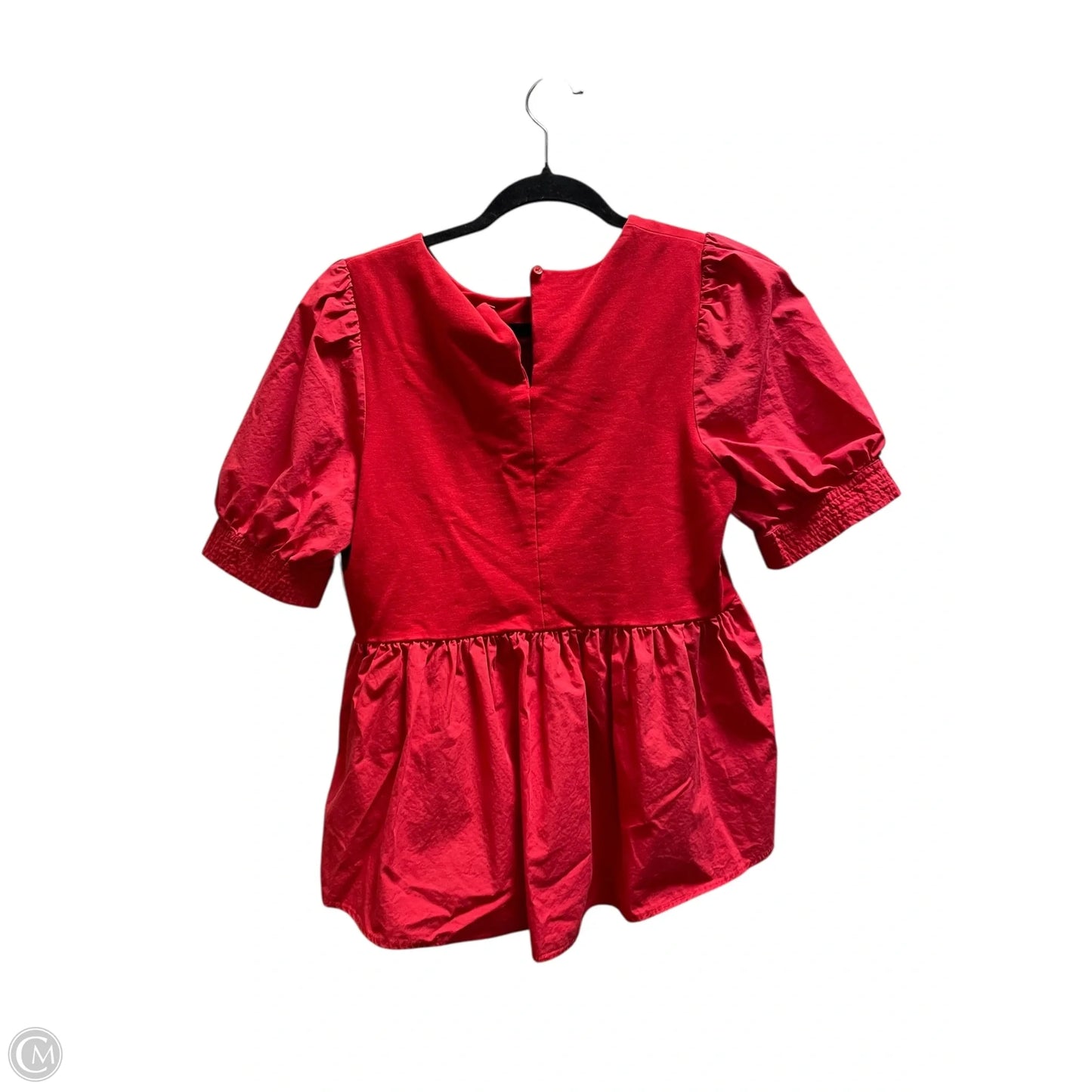 Top Short Sleeve By Maeve In Red, Size: S