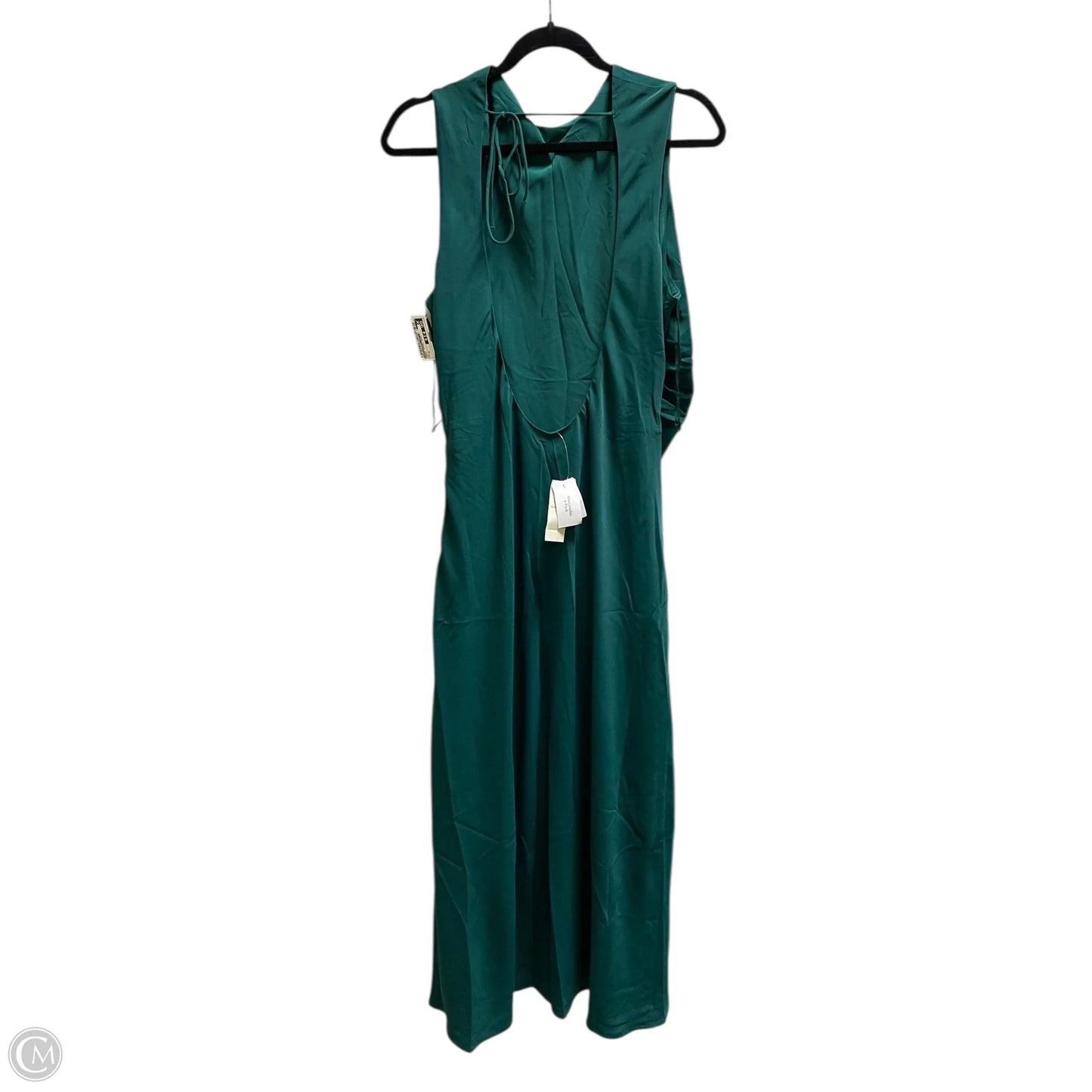 Dress Casual Midi By Abercrombie And Fitch In Green, Size: Xl