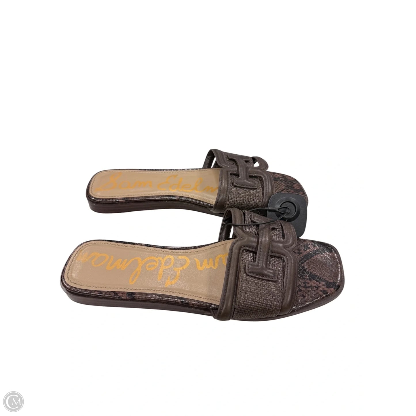 Sandals Flats By Sam Edelman In Brown, Size: 8