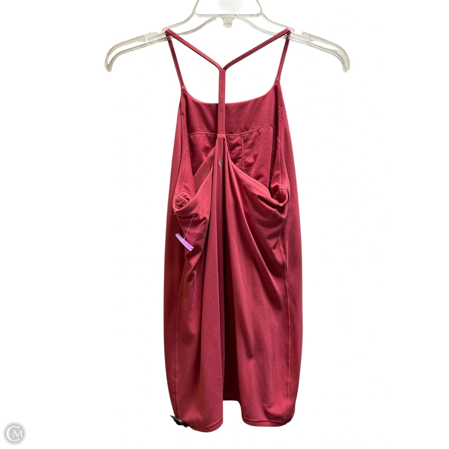Athletic Tank Top By Lululemon In Pink, Size: L