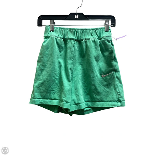 Athletic Shorts By Nike Apparel In Green, Size: Xs