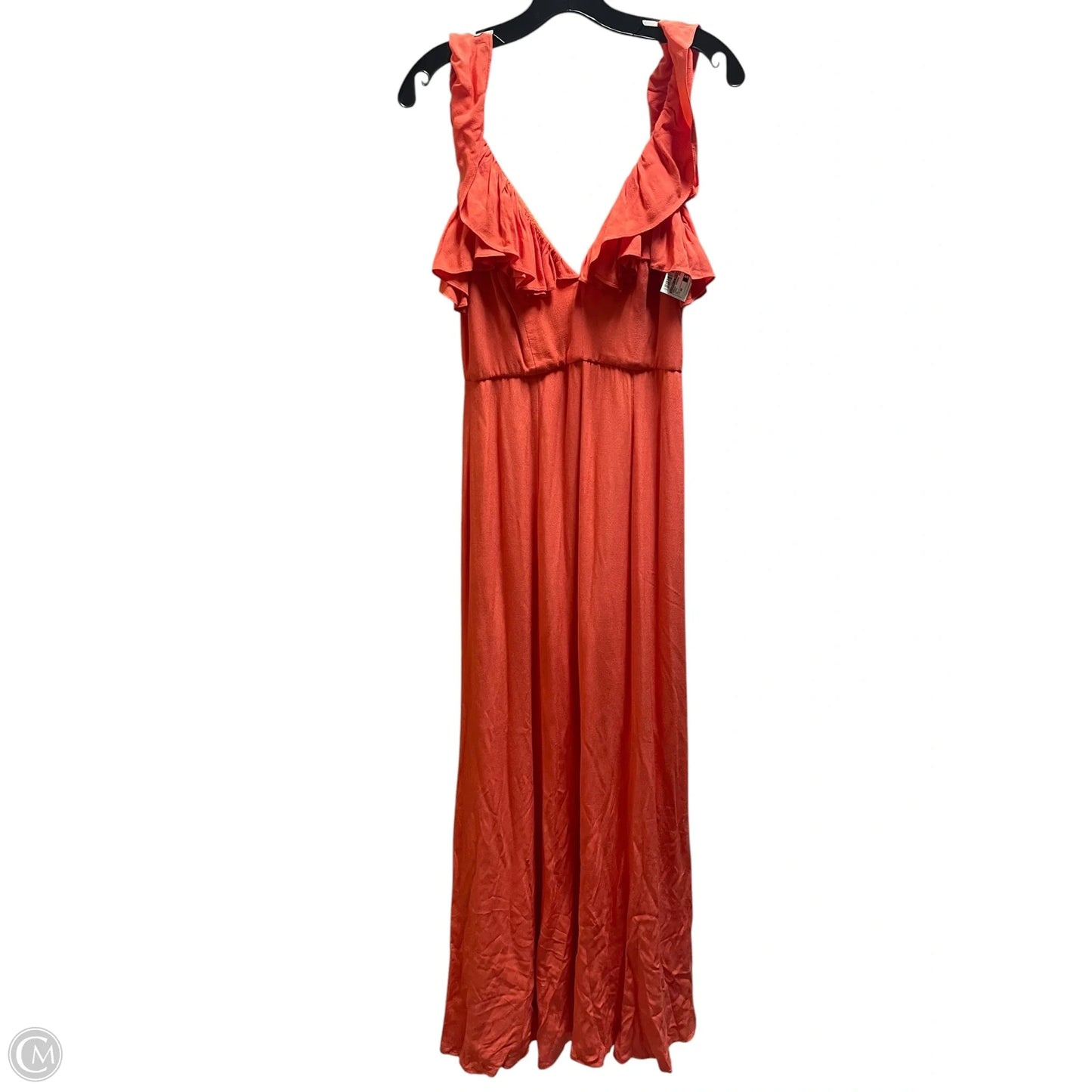 Dress Casual Maxi By Lovers & Friends In Coral, Size: Xs