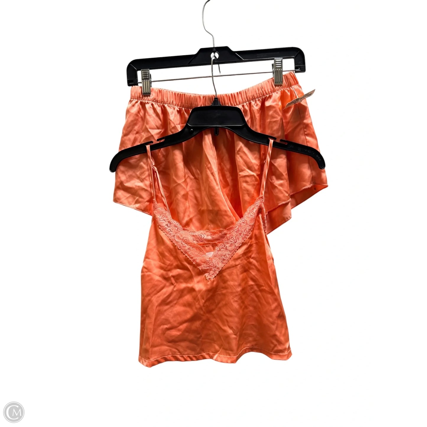 Pajamas 2pc By Colsie In Orange, Size: M