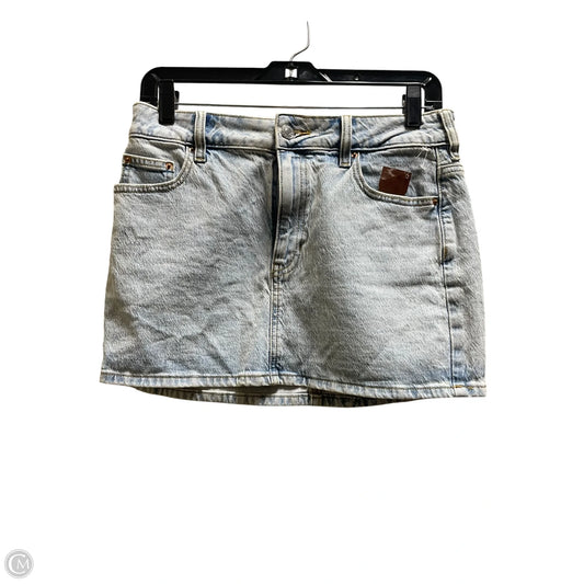 Skirt Mini & Short By Pacsun In Blue Denim, Size: 4
