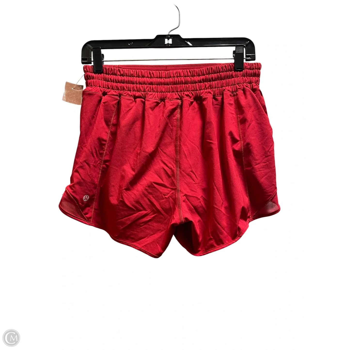 Athletic Shorts By Lululemon In Red, Size: 8