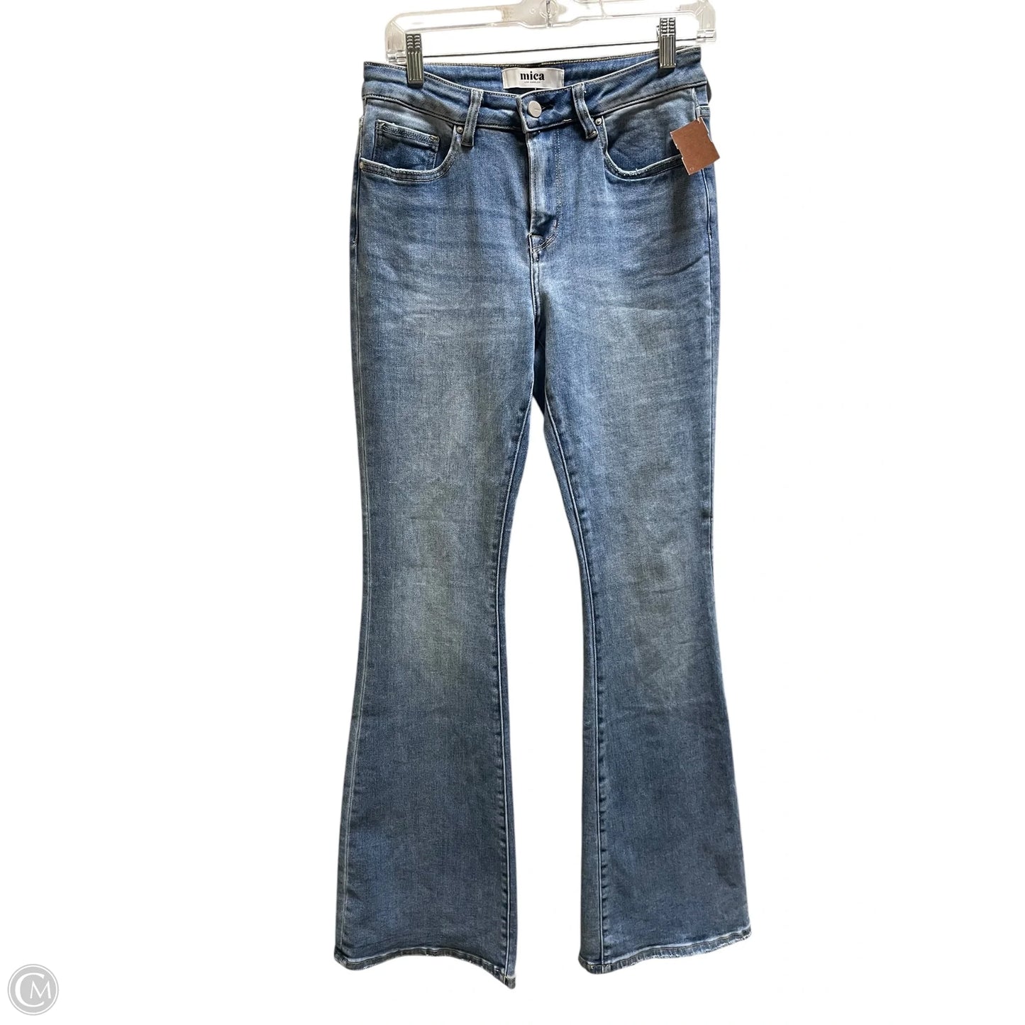 Jeans Boot Cut By Micas In Blue Denim, Size: 4