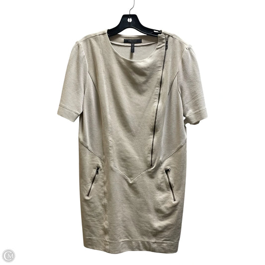 Dress Casual Short By Bcbg In Tan, Size: L