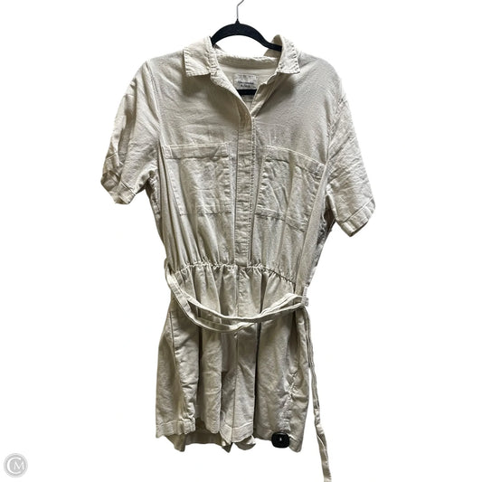 Dress Casual Short By Abercrombie And Fitch In Tan, Size: L