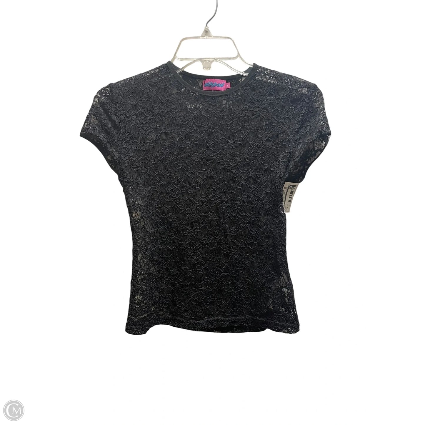Top Short Sleeve By Edikted In Black, Size: M