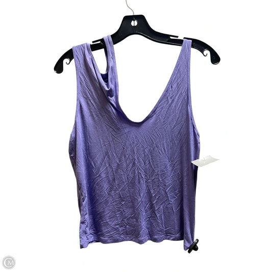 Athletic Tank Top By Lululemon In Purple, Size: M