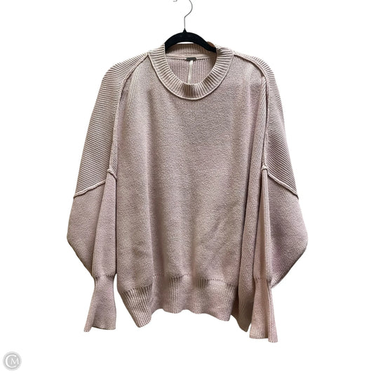 Sweater By Free People In Pink, Size: Xs