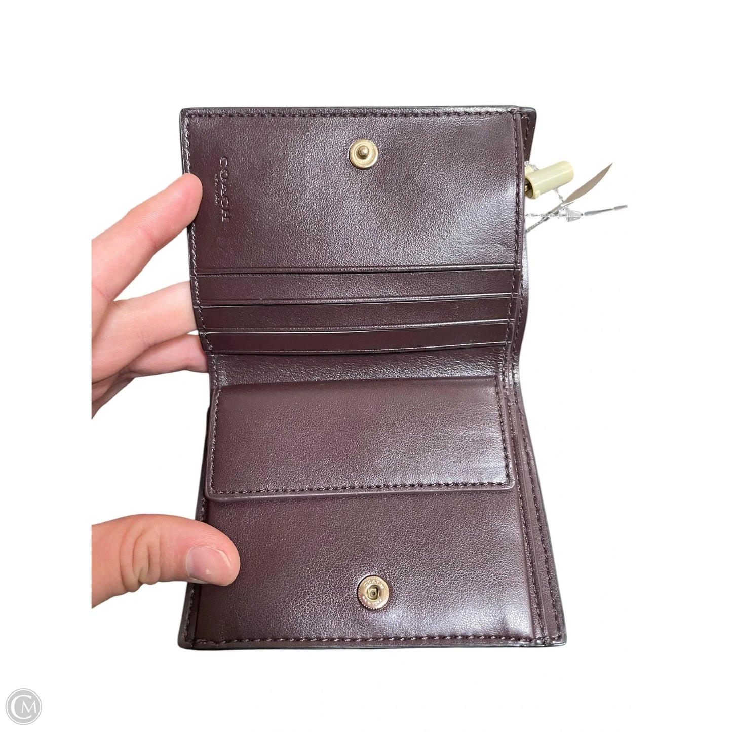 Wallet Designer By Coach, Size: Small