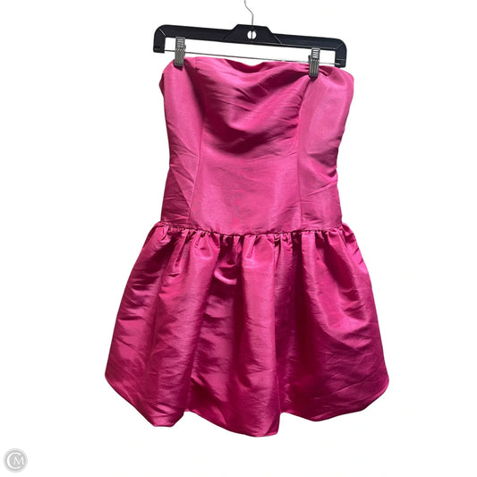 Dress Casual Short By Sugar Lips In Pink, Size: Xs