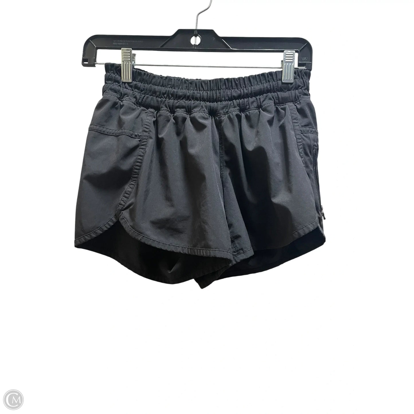 Athletic Shorts By Lululemon In Black, Size: 4