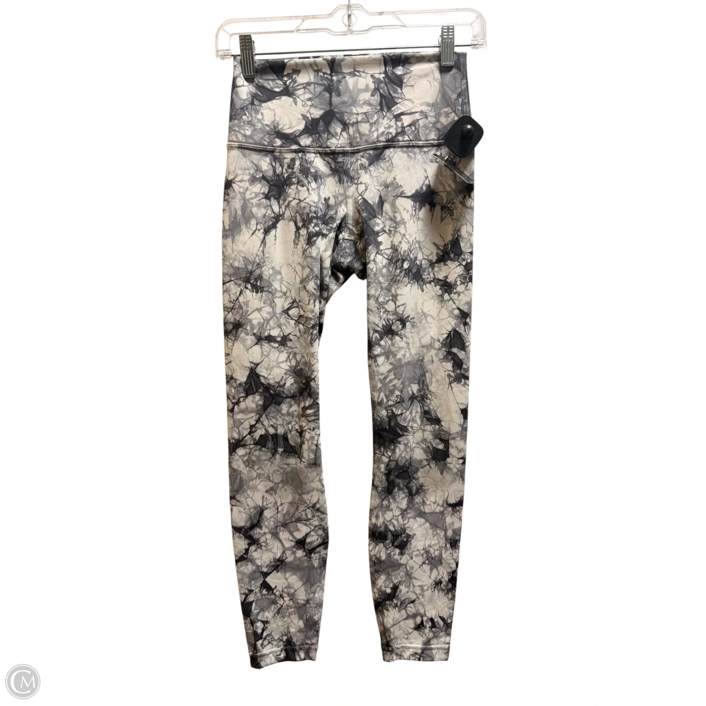 Athletic Leggings By Lululemon In Grey, Size: 4