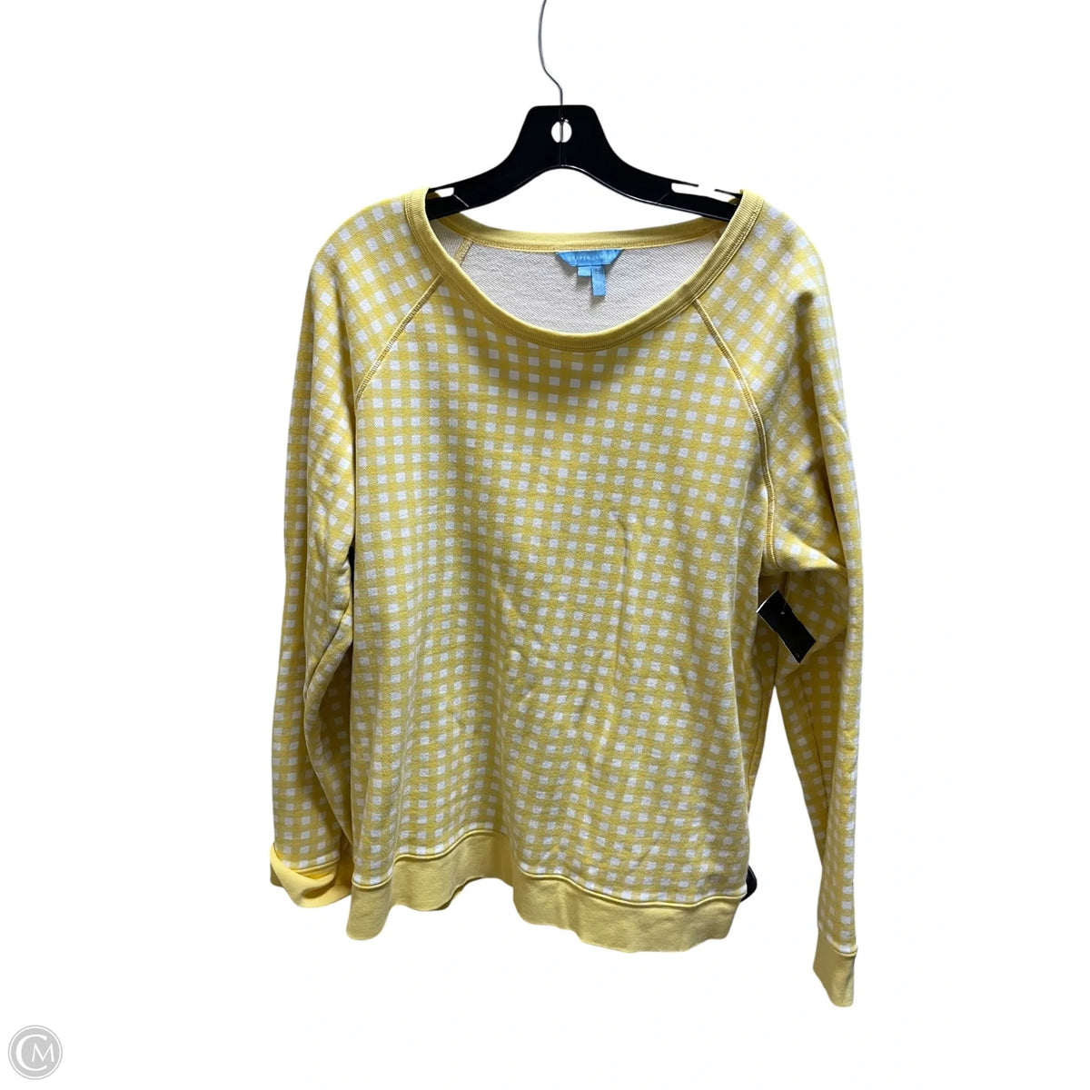 Top Long Sleeve By Draper James In Yellow, Size: Xxl