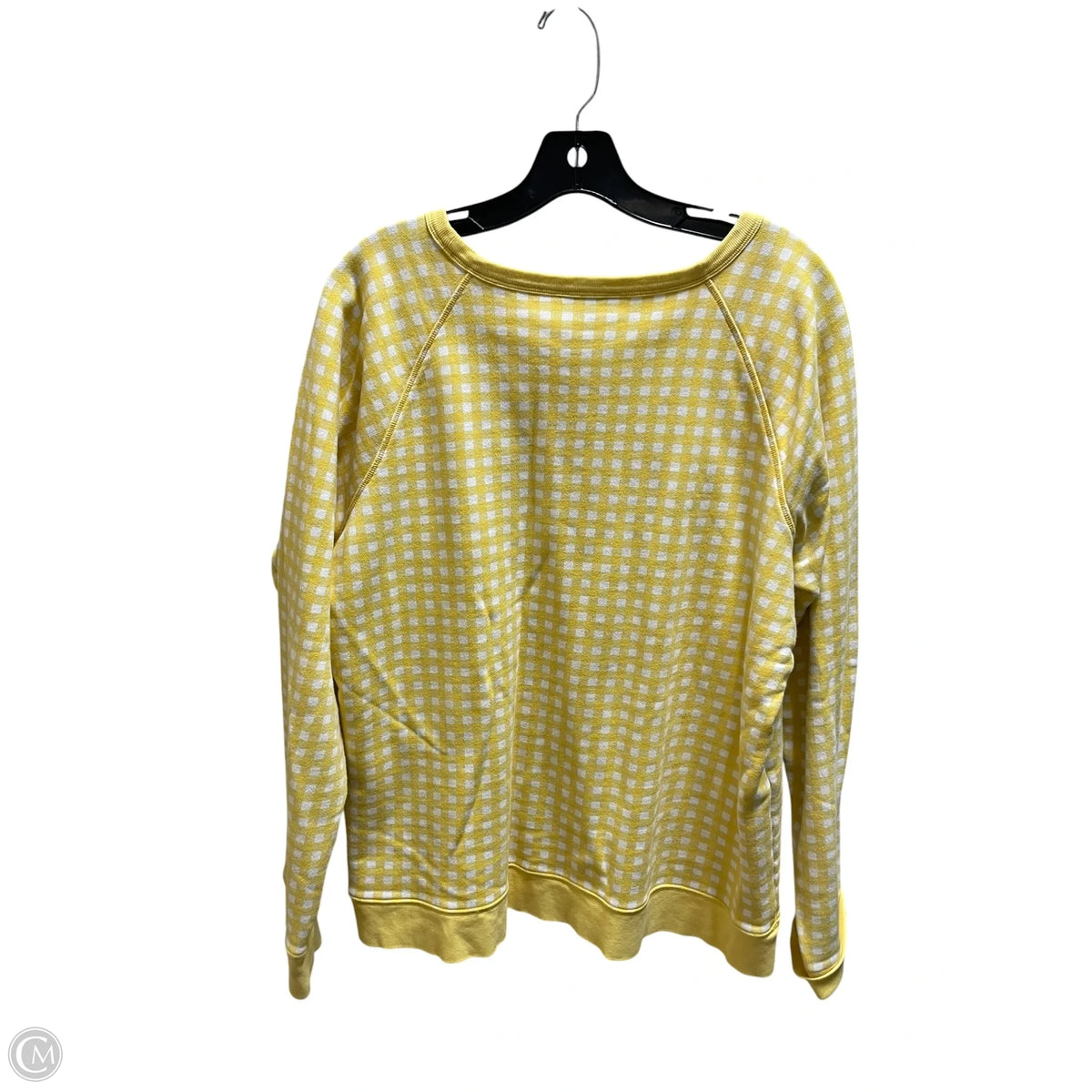 Top Long Sleeve By Draper James In Yellow, Size: Xxl