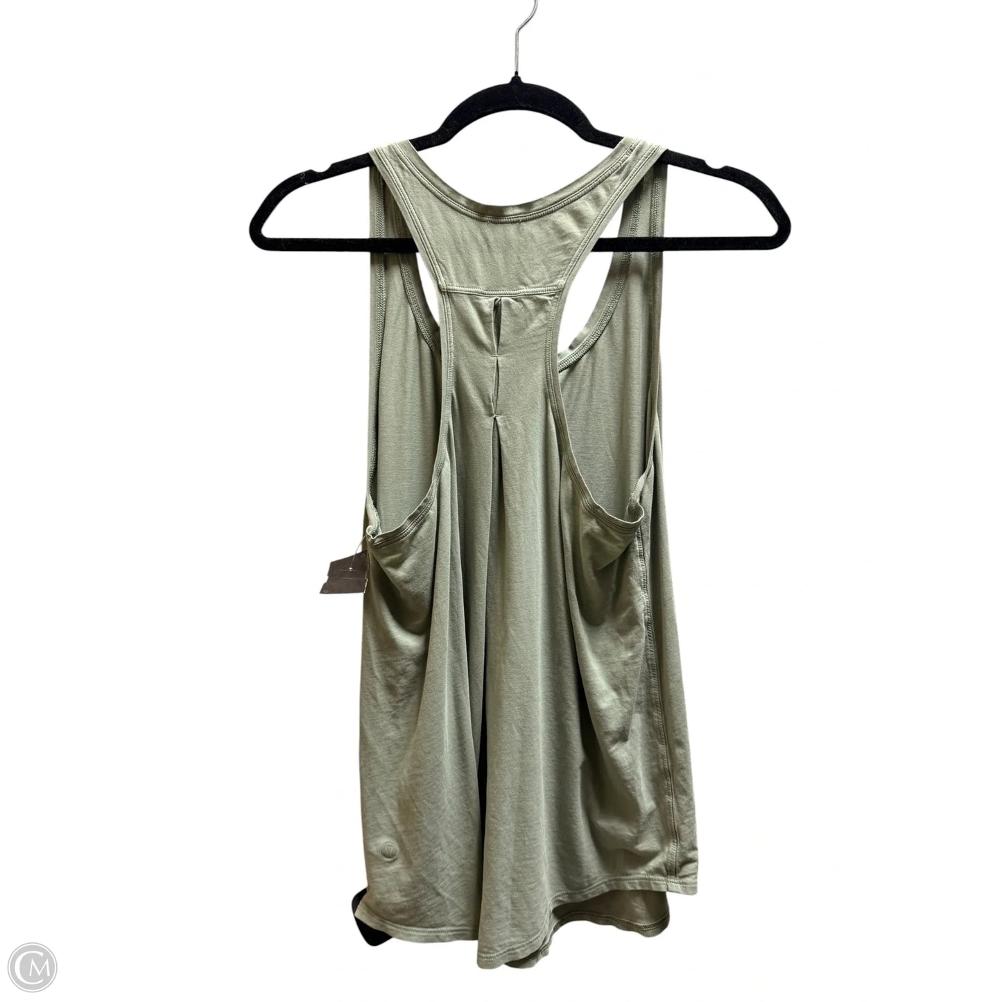 Athletic Tank Top By Lululemon In Green, Size: M