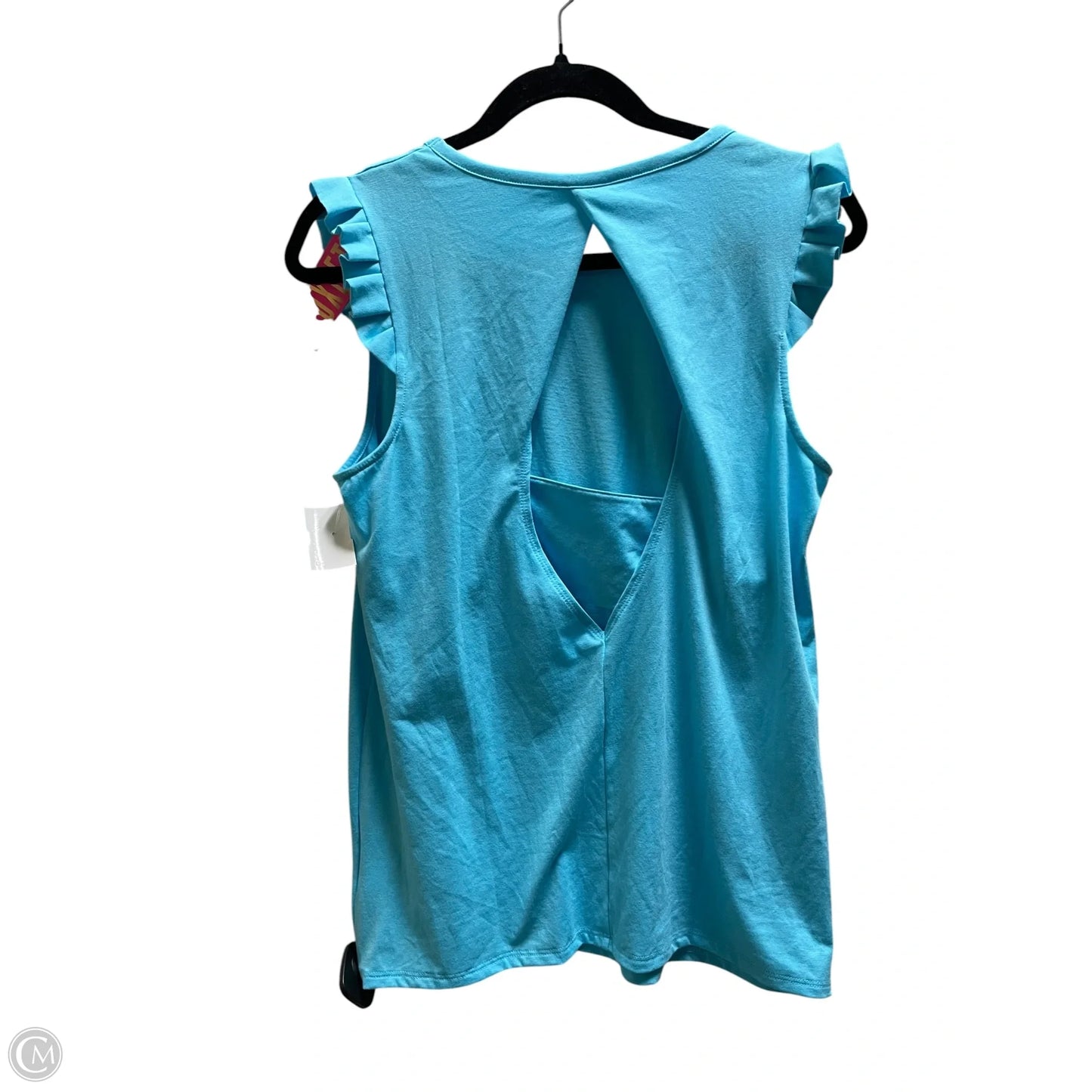 Top Sleeveless Designer By Lilly Pulitzer In Blue, Size: M
