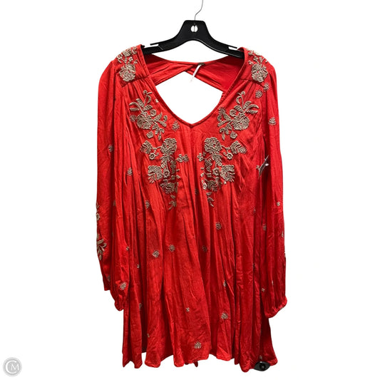 Dress Casual Short By Free People In Red, Size: S