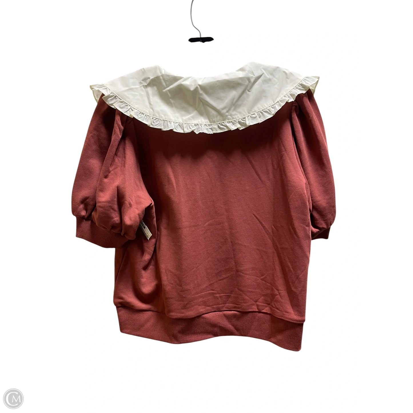 Top Short Sleeve By Entro In Red, Size: M