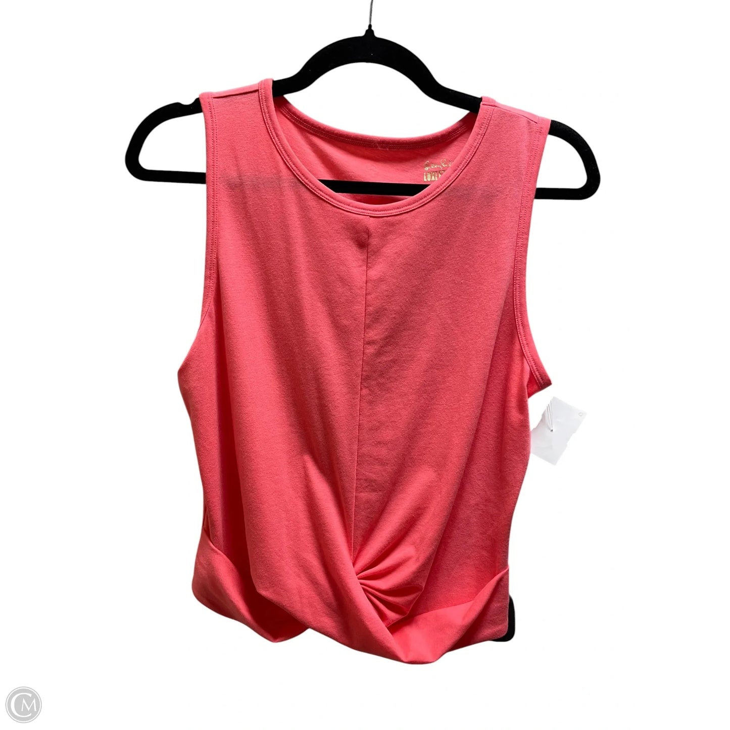 Top Sleeveless Designer By Lilly Pulitzer In Pink, Size: M