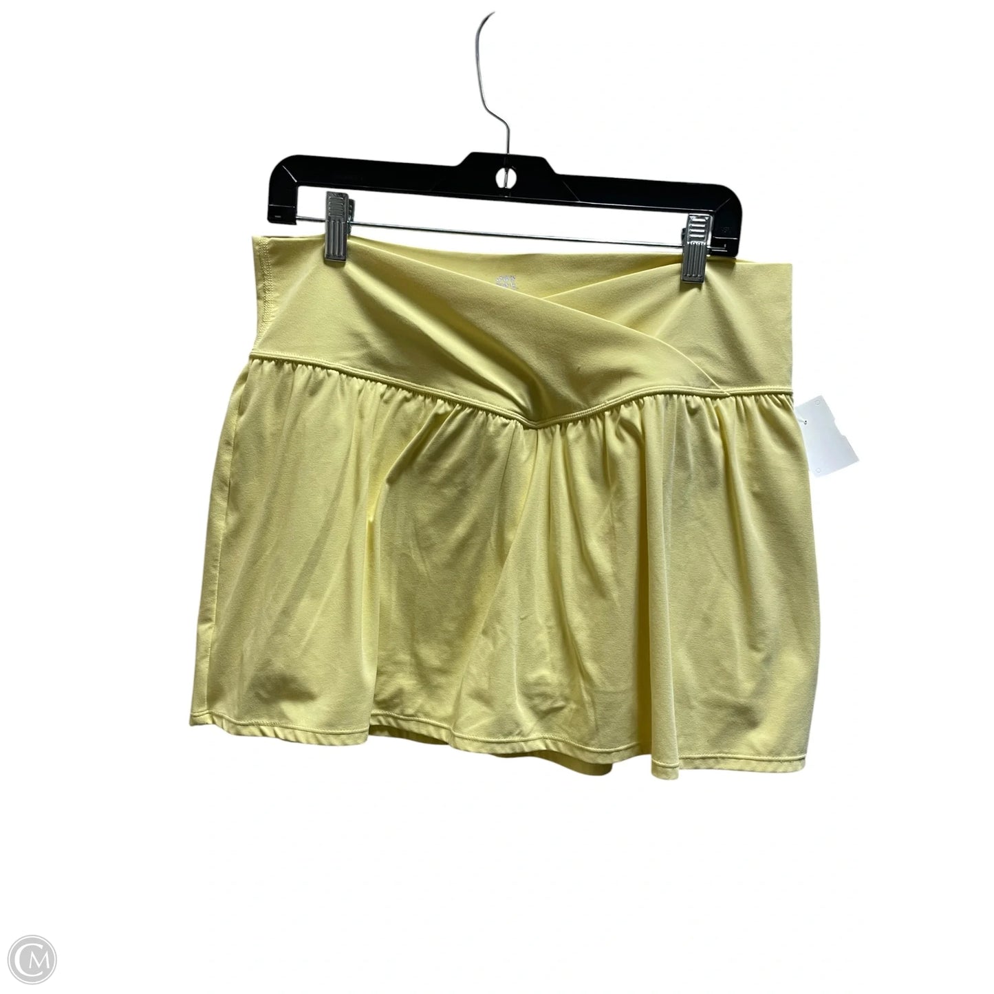 Athletic Shorts By Joy Lab In Yellow, Size: Xl