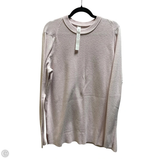 Sweater By Lululemon In Pink, Size: Xl