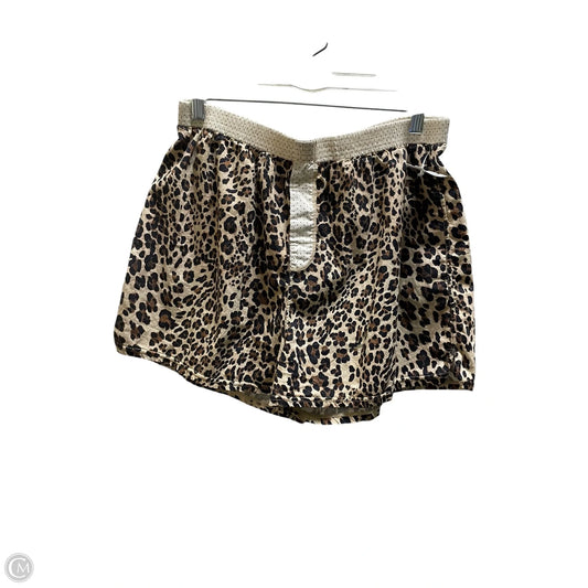 Shorts By Free People In Animal Print, Size: M