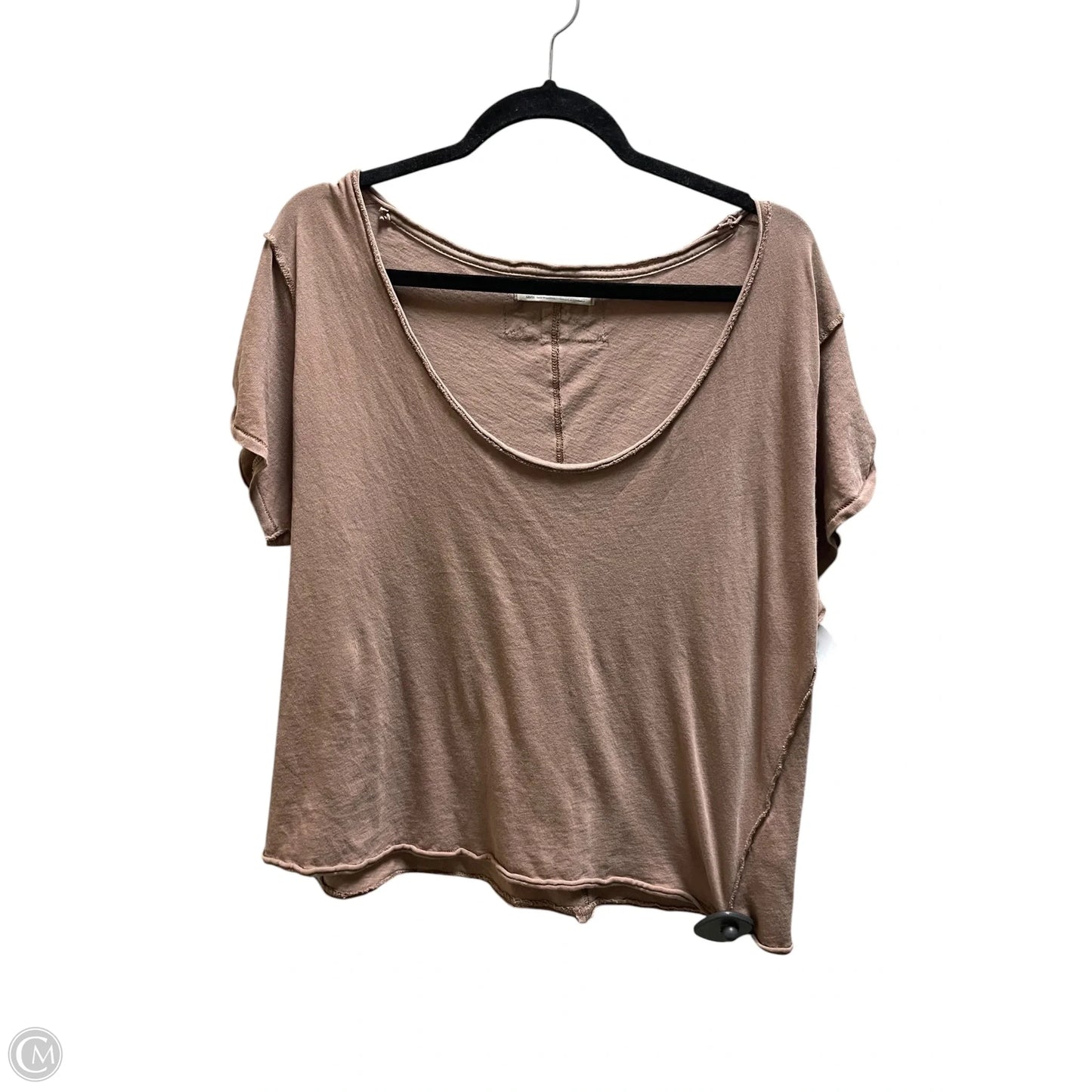 Top Short Sleeve By We The Free In Brown, Size: S