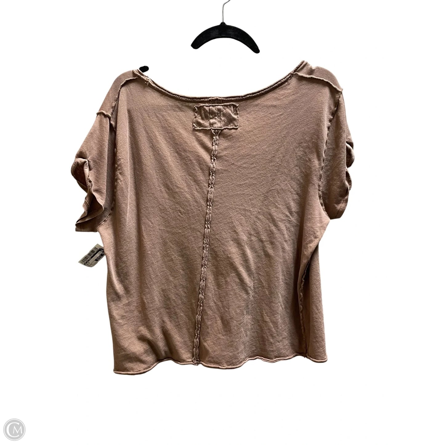 Top Short Sleeve By We The Free In Brown, Size: S