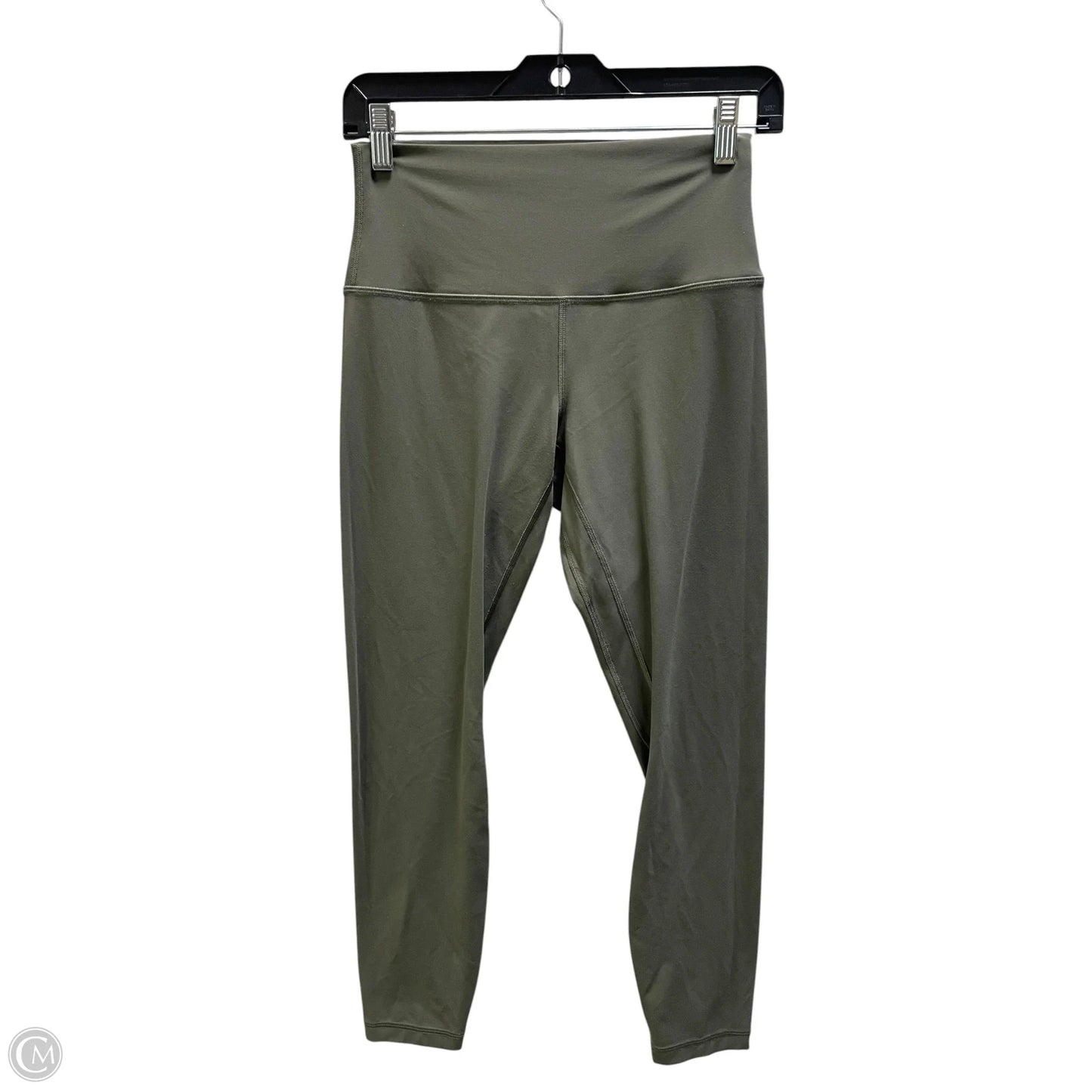 Athletic Leggings By Lululemon In Green, Size: 8