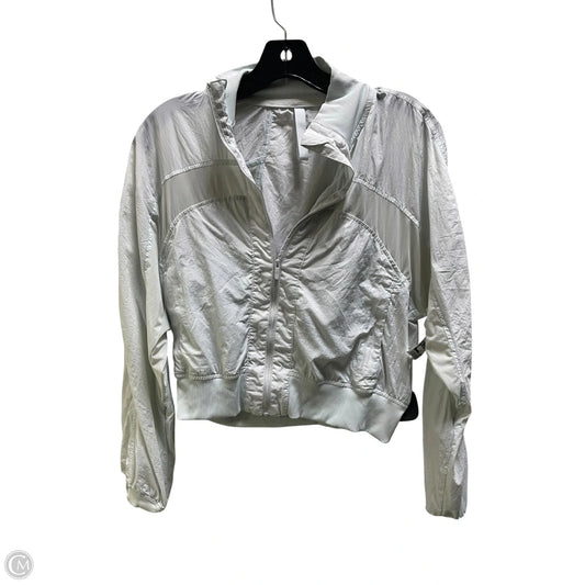 Athletic Jacket By Lululemon In Blue, Size: Xs