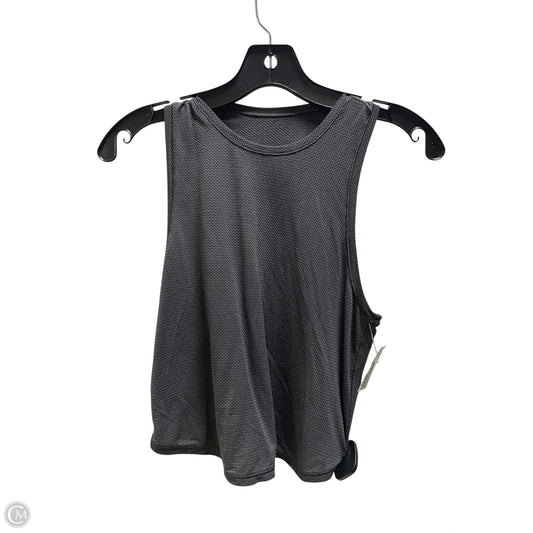 Athletic Tank Top By Lululemon In Grey, Size: Xs